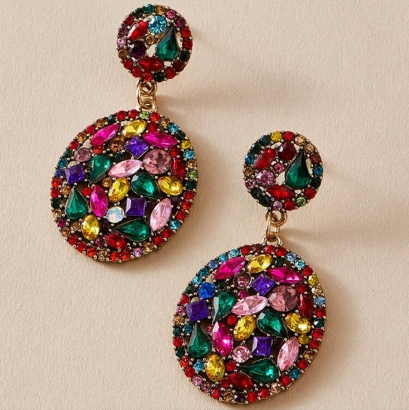 Harmony In Nature Jewelry - Harmony In Nature Colorful Gemstone Earrings
